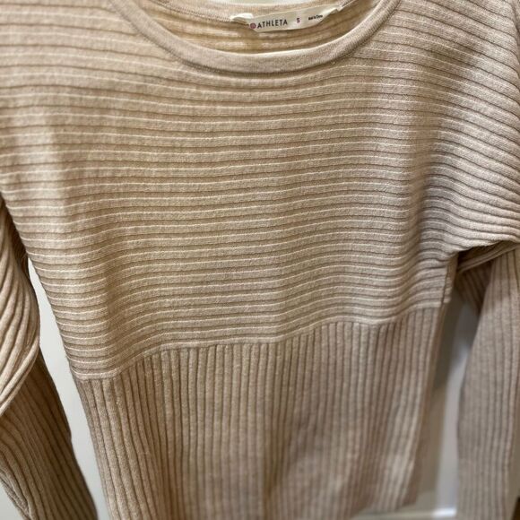 Athleta Ribbed Knit Sweater - Picture 1 of 5